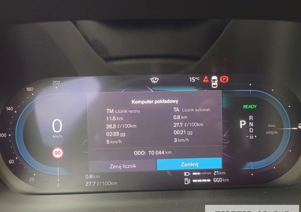 Volvo XC 60 cena 249900 przebieg: 70044, rok produkcji 2022 z Chodecz małe 704